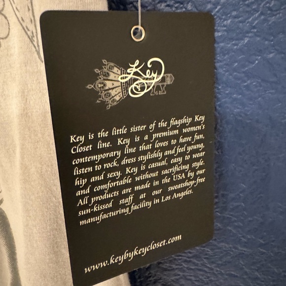 Key Closet Frenchie Light Grey Women’s Swarovski Studded Tank Top Size XS - Picture 8 of 12